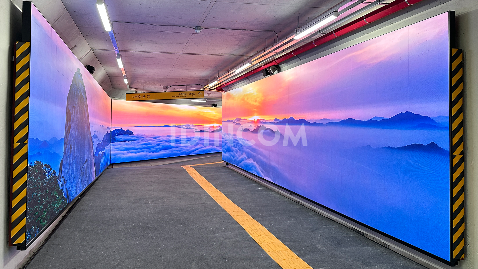 삼성역 가설통로 S2